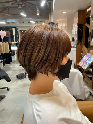 ショート 新店舗ORO塚口店 駅から徒歩4分🚶のヘアスタイル