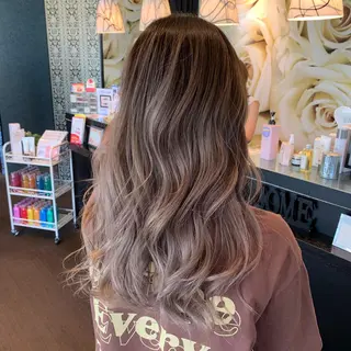 ロング カラー EARTH石巻店 尾形  裕のヘアスタイル