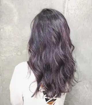 ロング カラー パーマ ヘアアレンジ 6月オープン♪豊見城 Lodattu✁清水のヘアスタイル