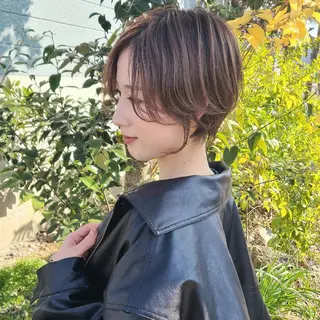 ショート 西田 理沙のヘアスタイル