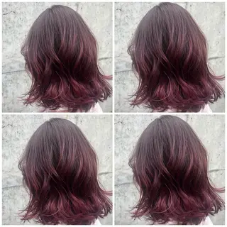 ミディアム カラー パーマ ヘアアレンジ メンズ キッズ ネイル マツエク・マツパ レイヤー/顔周り 韓国ヘア森田和貴のヘアスタイル