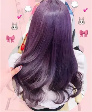 セミロング カラー 新宿駅近♡個室 ♡関口三都季🌜のヘアスタイル