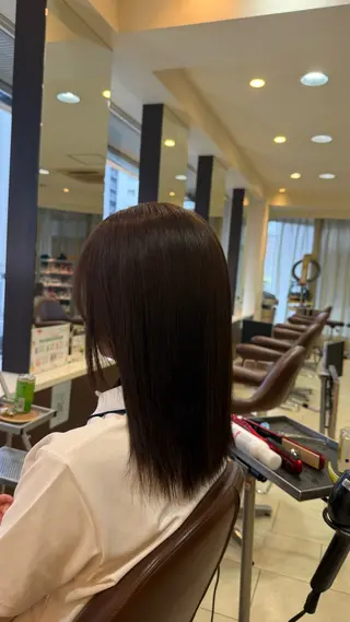 ミディアム カラー 木村 颯太のヘアスタイル