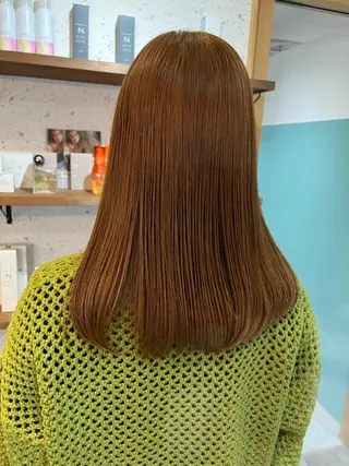 セミロング melia 山田潤太郎のヘアスタイル