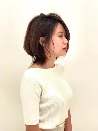 ショート OJIMA YUKAのヘアスタイル