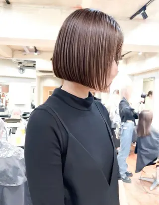 ミディアム カラー ハイライトNo.1☆ ゆうのヘアスタイル