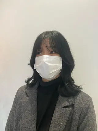 ミディアム 和歌山韓国ヘア🌙 MOEのヘアスタイル