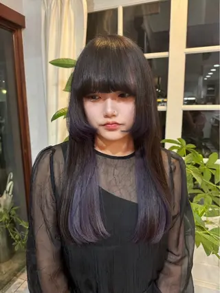 カラー 重田 琉愛のヘアスタイル