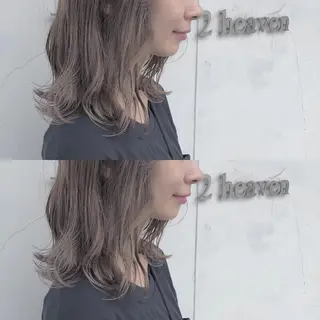 ミディアム 遠藤 和美のヘアスタイル