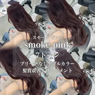 カラー 🤍ブリーチなし ブラウンhimi🤍のヘアスタイル