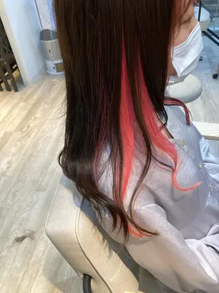 セミロング ヘアーデザイン arのヘアスタイル