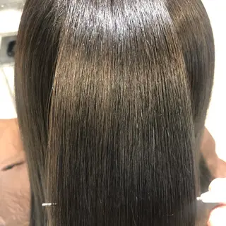 ミディアム 髪質改善美容師 中村　一のヘアスタイル