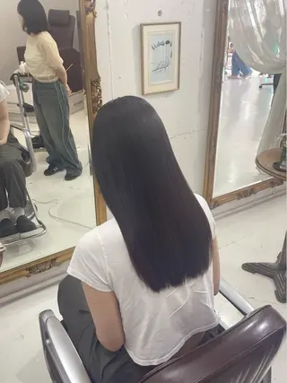 セミロング カラー ヘアアレンジ 表参道 💠Ayano💠のヘアスタイル