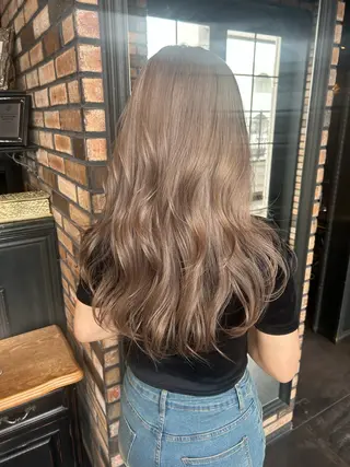 ロング カラー 【透明感カラー】 harunaのヘアスタイル