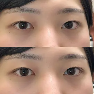 マツエク・マツパ 束感まつ毛／艶カラー おがたゆうか🎀‎のマツエク・マツパデザイン