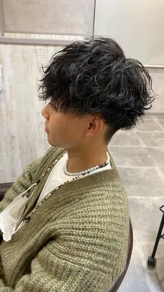 メンズ マスイ カイセイのヘアスタイル