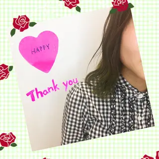 カラー EMANON新宿東口所属・新宿駅近♡個室 ♡関口三都季🌜のヘアスタイル