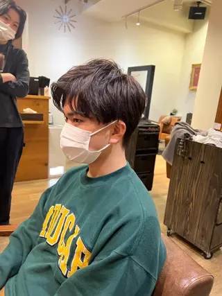 ショート メンズ miku 三ノ輪のヘアスタイル