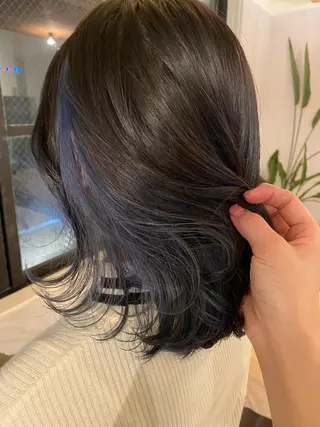 ミディアム ari/ヘアセット レイヤーカット✂︎のヘアスタイル