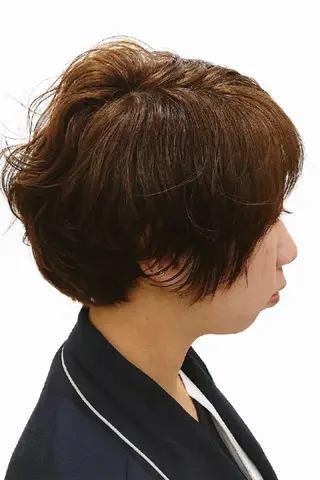 ショート パーマ カラー お手入れ簡単ヘア🫧 SAKUMA・西船橋のヘアスタイル