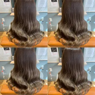 ミディアム ✨縮毛矯正✖︎顔周り レイヤー✨ナカムラのヘアスタイル