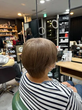 ショート カラー peqss/ keita🏄‍♂️のヘアスタイル