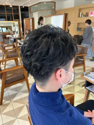 メンズ 鬼松沙弥 ❤︎メンズパーマのヘアスタイル