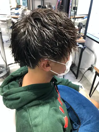 パーマ メンズ Noyヨシモト ヒロトのヘアスタイル