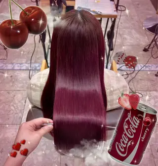 カラー 🍒垢抜け艶カラー 🍒【SAWA】のヘアスタイル