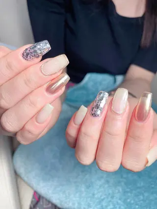 ネイル M🌷nail 長さだし専門店のネイルデザイン