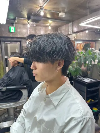 パーマ メンズ 松田 潤平／メンズ特化のヘアスタイル