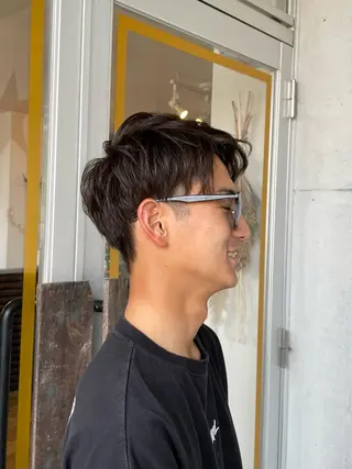ショート カラー メンズ ユ カの眉毛・アイブロウイメージ