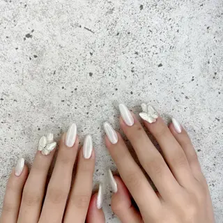 ロング カラー パーマ ヘアアレンジ メンズ キッズ ネイル マツエク・マツパ Salon Ｋのネイルデザイン