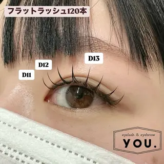 マツエク・マツパ eyelash&ey ebrow　YOU.のマツエク・マツパデザイン
