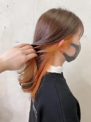 ミディアム カラー Froom🌻 村上夏菜のネイルデザイン
