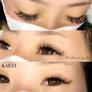 マツエク・マツパ ★KAEDE★伊勢崎 【KARAT】のマツエク・マツパデザイン