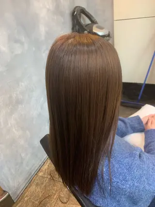 ロング カラー レベンス田町 西谷悠のヘアスタイル