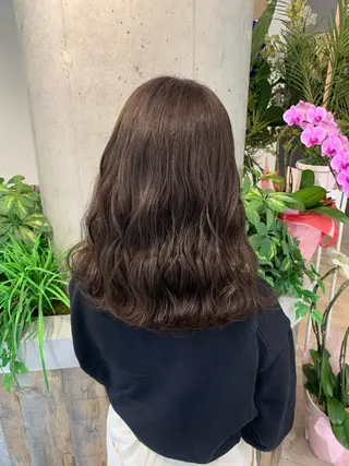カラー 韓国ハイトーンカラー kana♡のヘアスタイル