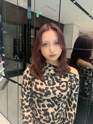 セミロング keen吉祥寺🐆 レイヤー/NAO🩶のヘアスタイル
