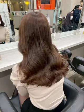ロング カラー mao⭐️ 透明感カラー‎⭐️のヘアスタイル