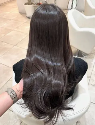 ロング ))カラー特化(( 渡邉 怜のヘアスタイル