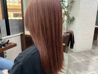 ロング カラー 長内 大明のヘアスタイル