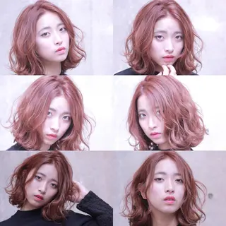 ミディアム 及川 光のヘアスタイル