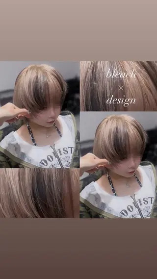 ショート カラー 伊藤 粹 /浦和/艶カラーのヘアスタイル