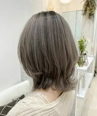ミディアム カラー パーマ ヘアアレンジ メンズ キッズ ネイル マツエク・マツパ 堀井 凌平のヘアスタイル