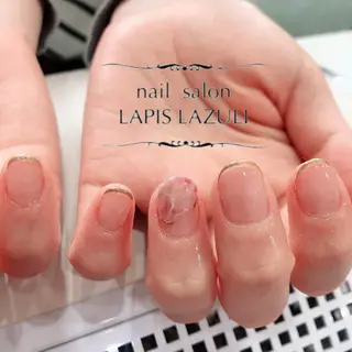 ネイル nail salon ラピスラズリのネイルデザイン