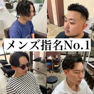 メンズ メンズサロン ANSWERのヘアスタイル