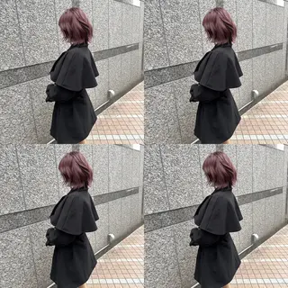 ショート カラー 美髪矯正・レイヤー 倉友哉のヘアスタイル