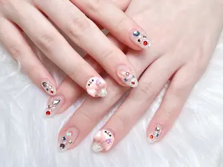 ネイル M🌷nail 長さだし専門店のネイルデザイン
