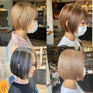 ショート カラー haku  hair salon所属・レイヤーカット匠 イソザキノリユキのヘアスタイル